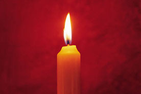 remembrance candle