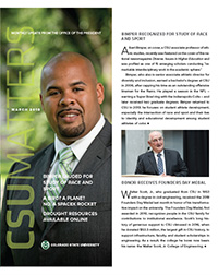 Cover of CSU Matters March 2018 issue