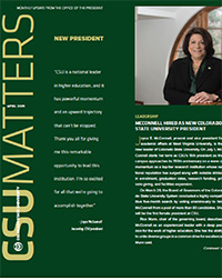 Cover of April 2019 CSU Matters